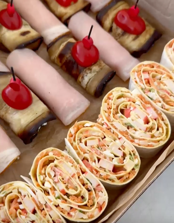 Видео банкетной сервировки Doma Catering